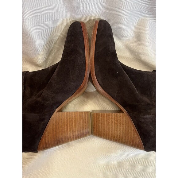 Rag & Bone Suede Ankle Boots, Charcoal Gray Size‎ 8 New - Picture 7 of 10